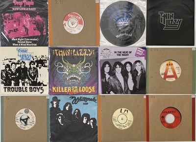 Lot 1075 - CLASSIC/ HEAVY ROCK - 7" COLLECTION