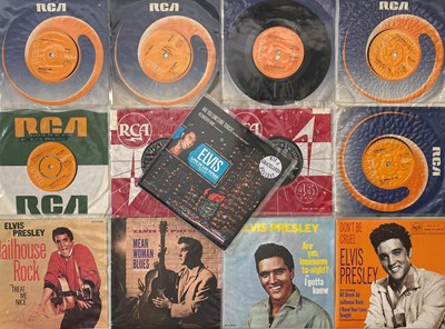 Lot 1174 - ELVIS PRESLEY - UK 7" COLLECTION