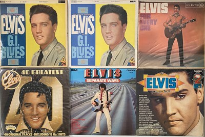 Lot 1181 - ELVIS PRESLEY - 78RPM SHELLAC/ LP COLLECTION