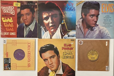 Lot 1181 - ELVIS PRESLEY - 78RPM SHELLAC/ LP COLLECTION