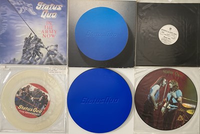Lot 1183 - STATUS QUO  LP COLLECTION (INC SOME 12"/ PICTURE DISCS)