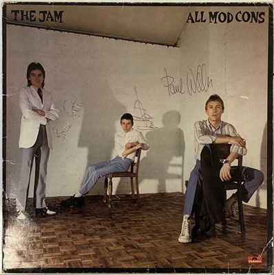 Lot 285 - THE JAM - FULLY SIGNED LP