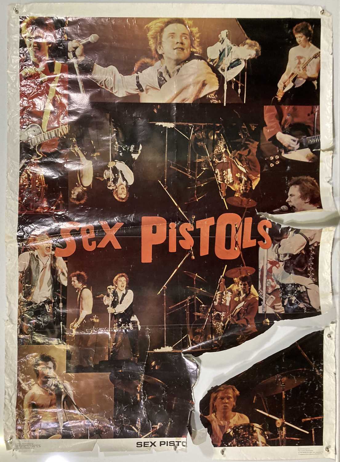 Lot 273 - SEX PISTOLS POSTERS INC ORIGINAL ANARCHY.