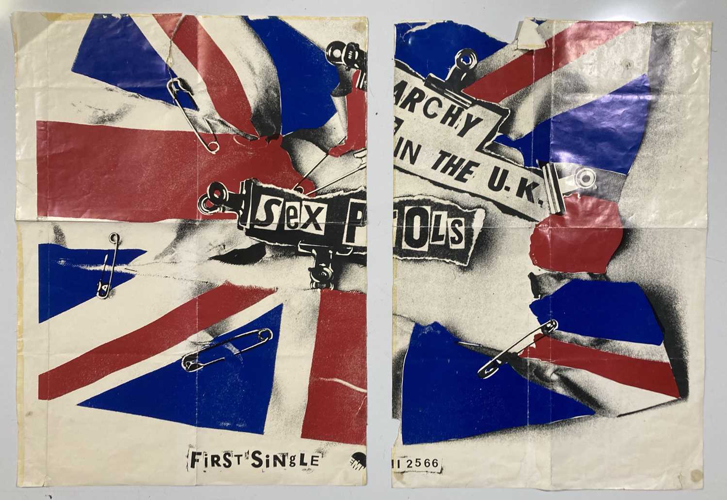 Lot 273 Sex Pistols Posters Inc Original Anarchy