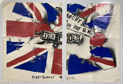 Lot 273 - SEX PISTOLS POSTERS INC ORIGINAL ANARCHY.