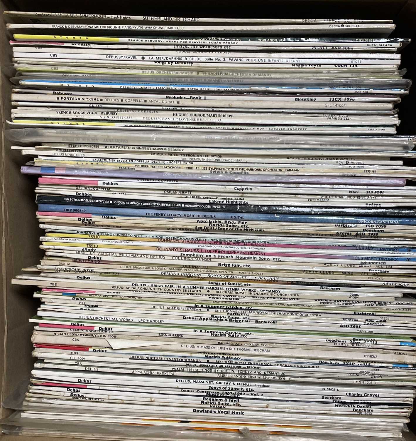 Lot 1108 - CLASSICAL LP ARCHIVE - 1100+ LPS INCLUDING MANY RARITIES