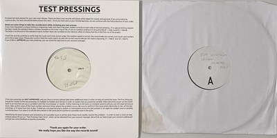 Lot 10 - THE FALL/ JOY DIVISION - ROCK AGAINST RACISM XMAS PARTY/ LEIGH ROCK FESTIVAL LP (WHITE LABEL TEST PRESSINGS)