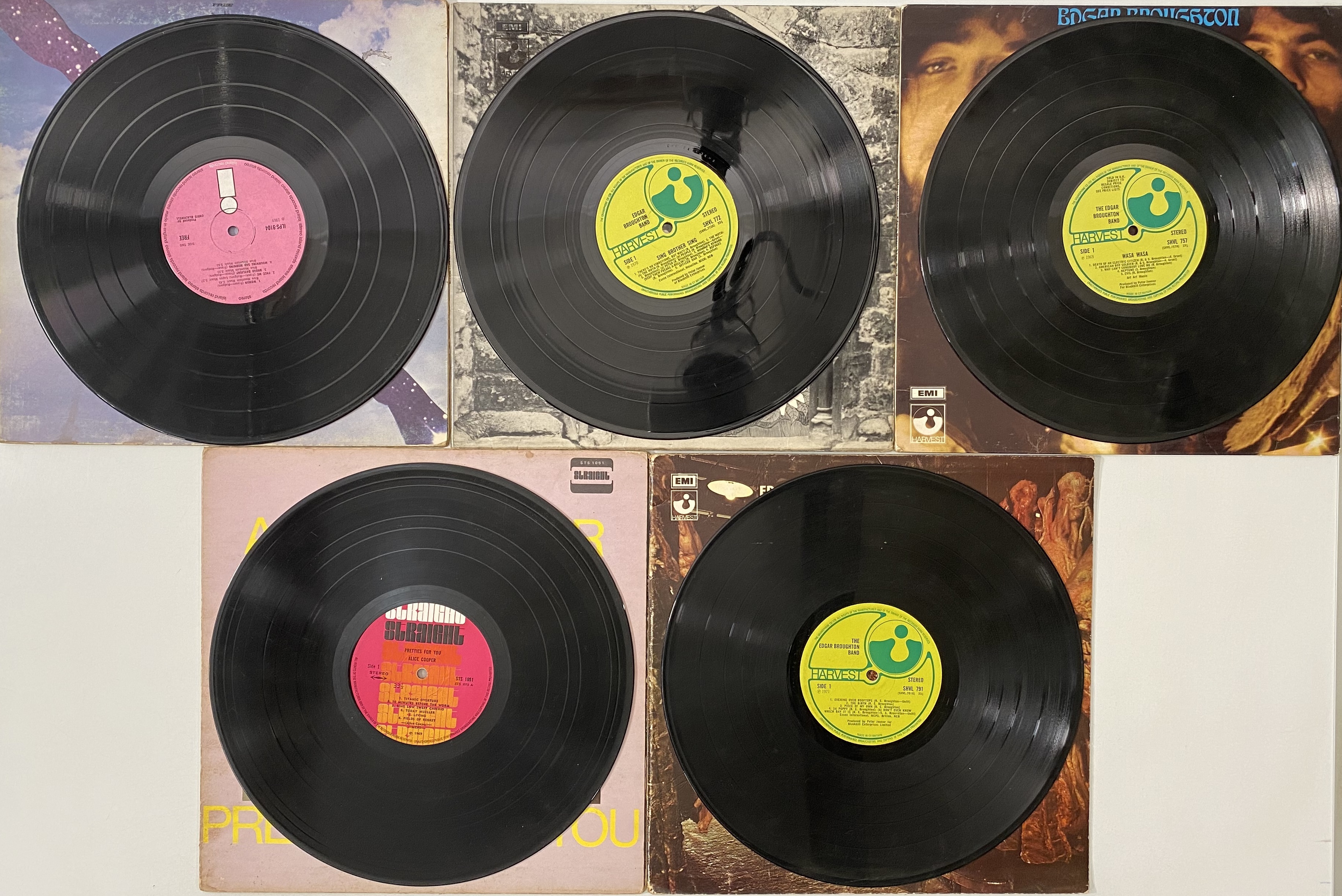 Lot 1237 - CLASSIC/HEAVY/PROG ROCK - LPs (MANY