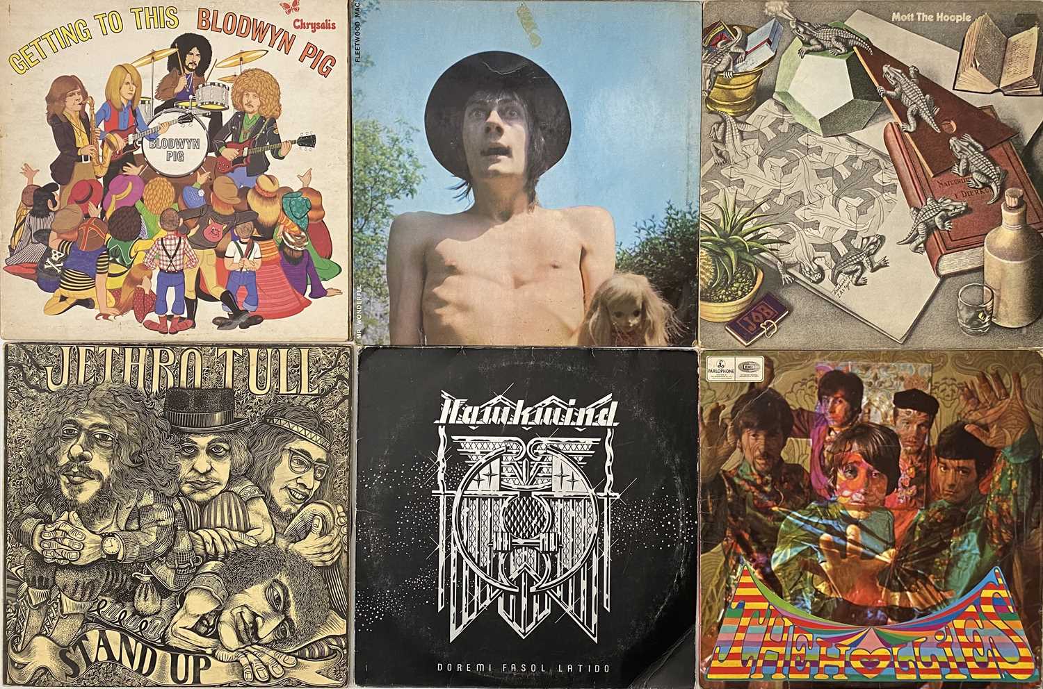 Lot 1237 - CLASSIC/HEAVY/PROG ROCK - LPs (MANY