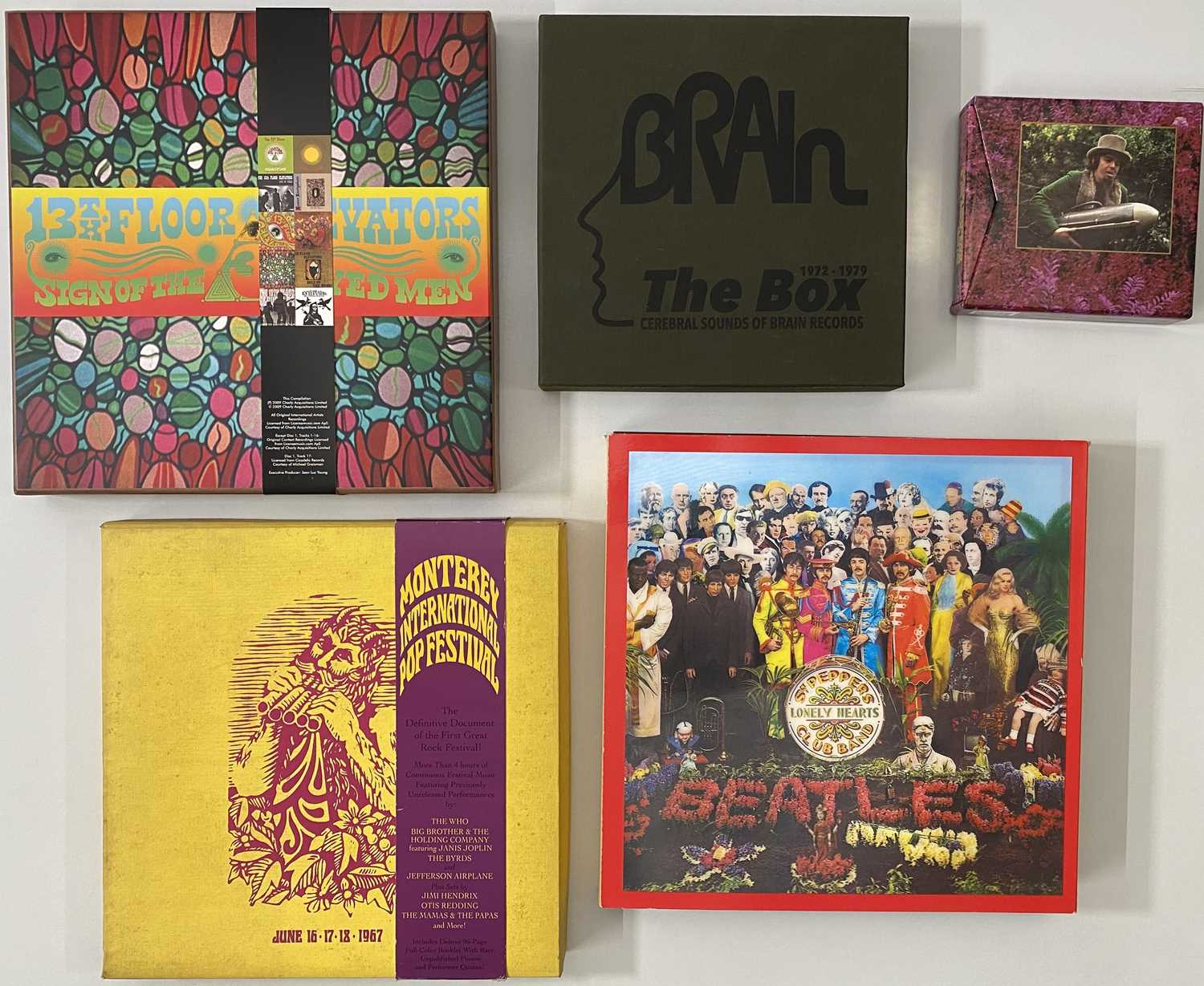 Lot 1226 - ROCK / PSYCH - CD / LP BOX SET COLLECTION