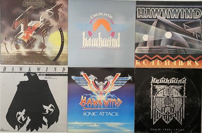 Lot 1229 - HAWKWIND & RELATED - LP COLLECTION