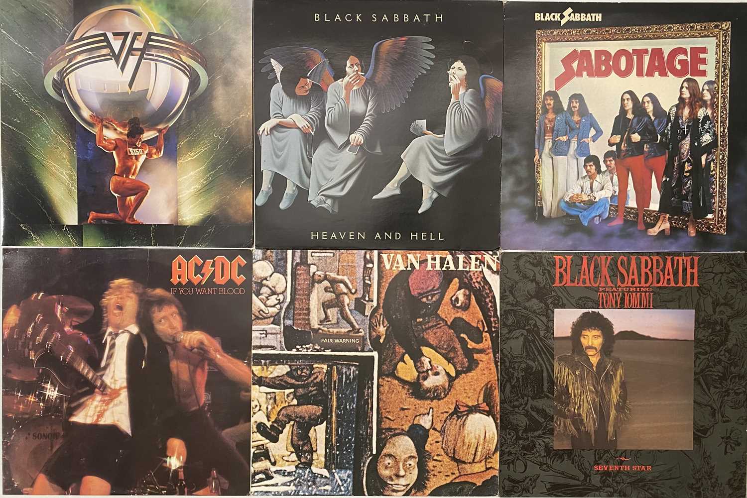 Lot 1230 - METAL / HEAVY ROCK - LP COLLECTION