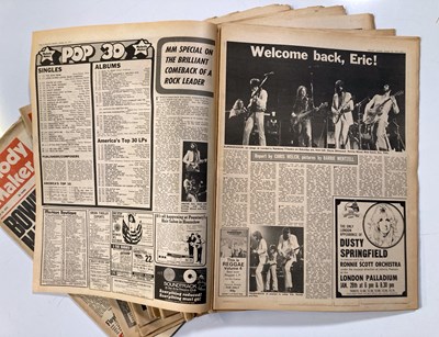 Lot 109 - MELODY MAKER MAGAZINE - 1973 - 48 ISSUES.