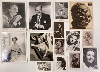 Lot 100 - 20TH C FILM AND MUSIC STAR SIGNED PHOTOS INC TOMMY DORSEY.