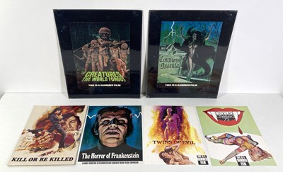 Lot 110 - HAMMER HORROR - PROOF / UNUSED POSTER DESIGNS.