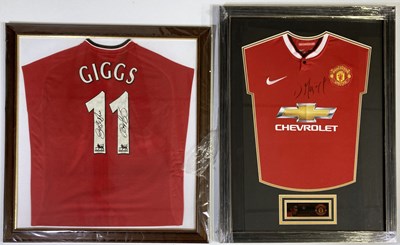 Lot 14 - MANCHESTER UNITED - SIGNED SHIRTS - INC GIGGS / DI MARIA.