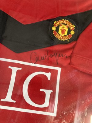 Lot 14 - MANCHESTER UNITED - SIGNED SHIRTS - INC GIGGS / DI MARIA.