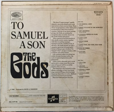 Lot 653 - The Gods - To Samuel A Son LP (Original UK Pressing - Columbia SCX 6372)