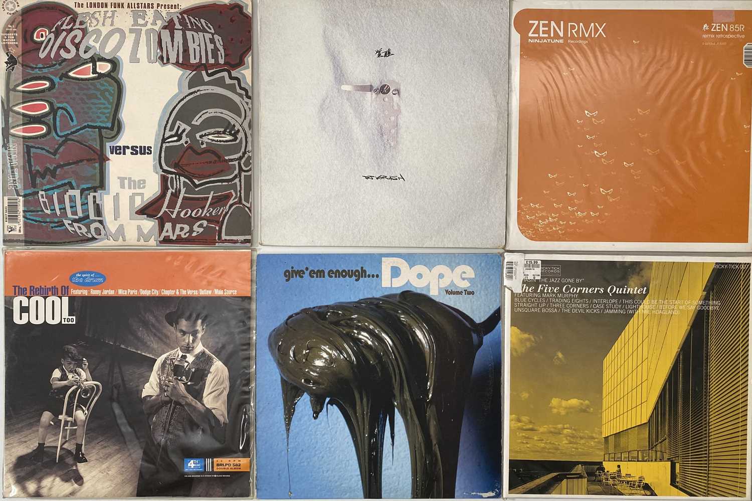 Lot 1255 - TRIPHOP / HIPHOP / JAZZY / JUNGLE / DOWNBEAT / BIG BEAT - LP / 12" COLLECTION