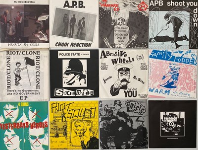 Lot 69 - PUNK/NEW WAVE - 7" COLLECTION (MANY RARITIES)