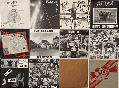 Lot 70 - PUNK/NEW WAVE - 7" COLLECTION (MANY RARITIES)