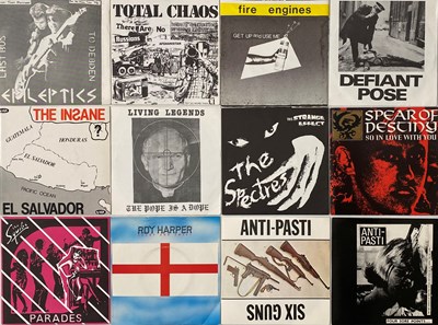 Lot 70 - PUNK/NEW WAVE - 7" COLLECTION (MANY RARITIES)