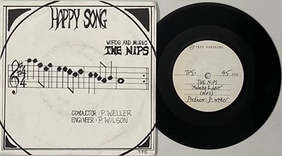 Lot 72 - THE NIPS - HAPPY SONG / NOBODY TO LOVE 7" (TP5)