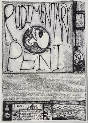 Lot 74 - RUDIMENTARY PENI - RUDIMENTARY PENI 7" (SRTS 81 CUS1097)