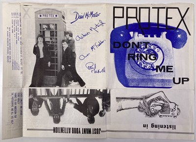 Lot 79 - PROTEX - DON'T RING ME UP 7" (GOOD VIBRATIONS RECORDS - GOT 6)