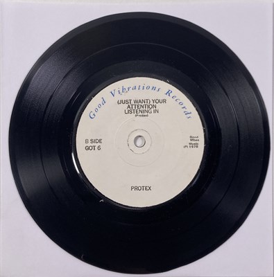 Lot 79 - PROTEX - DON'T RING ME UP 7" (GOOD VIBRATIONS RECORDS - GOT 6)