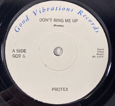 Lot 79 - PROTEX - DON'T RING ME UP 7" (GOOD VIBRATIONS RECORDS - GOT 6)