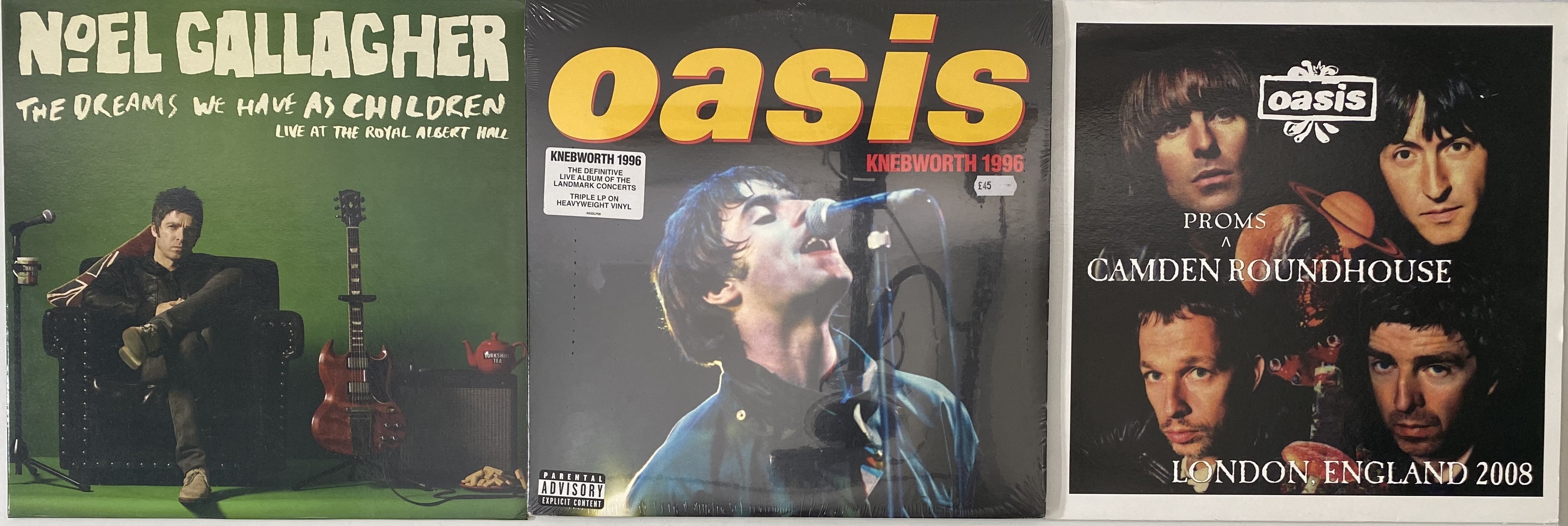 Lot 36 - OASIS - PRIVATE RELEASE LP PACK