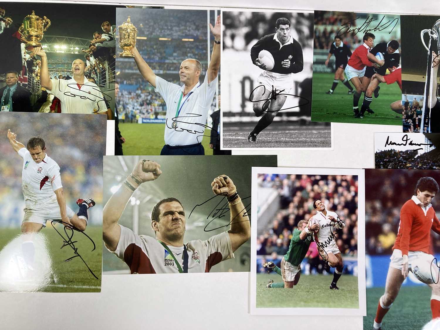 Lot 283 - SPORTING MEMORABILIA - RUGBY STARS - SIGNED