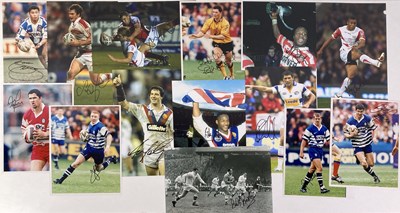 Lot 284 - RUGBY LEAGUE - SIGNED PHOTOGRAPHS.