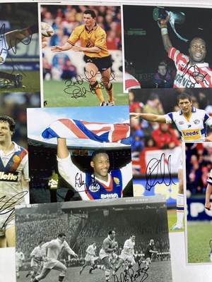 Lot 284 - RUGBY LEAGUE - SIGNED PHOTOGRAPHS.