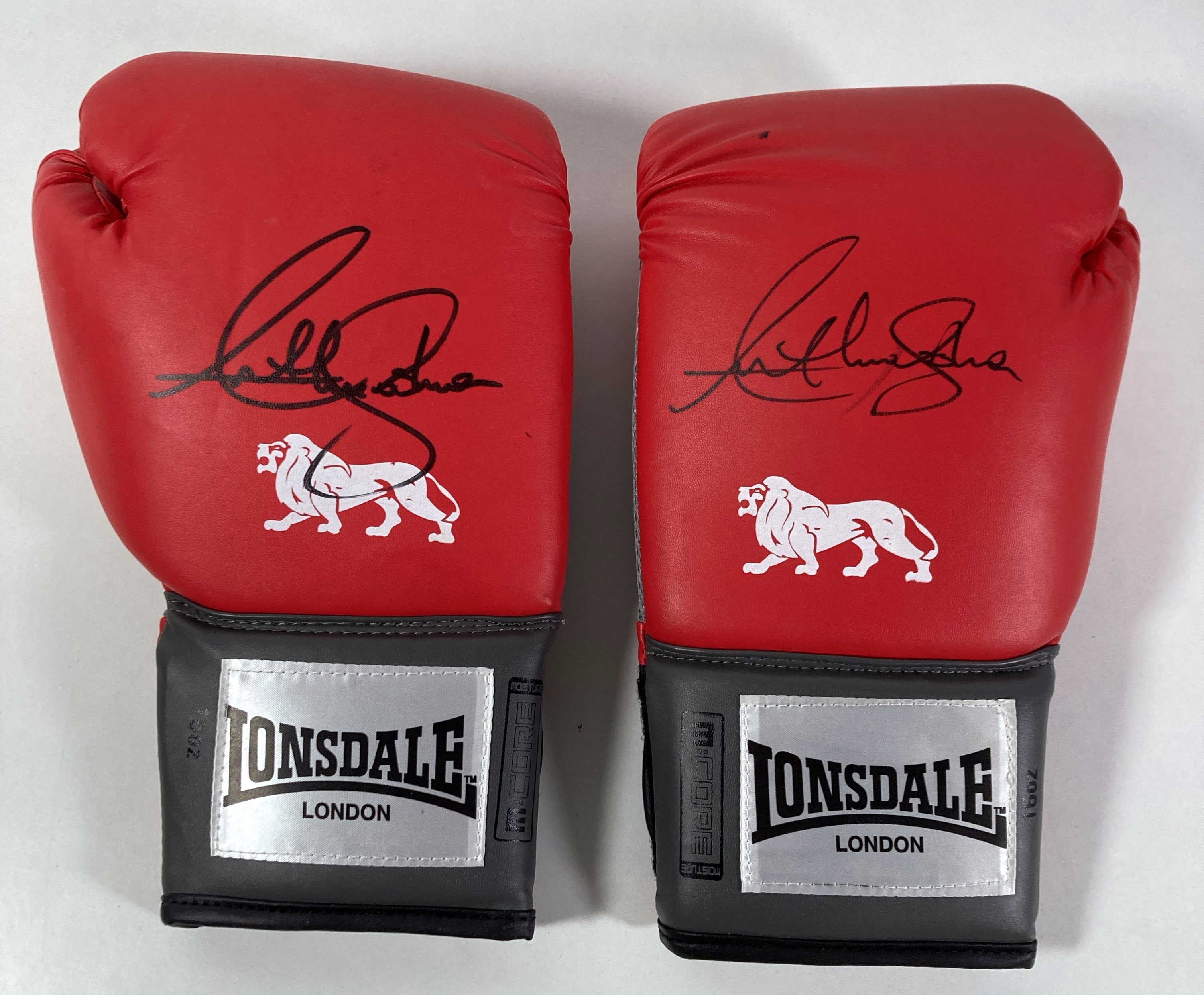 Lot 57 BOXING MEMORABILIA ANTHONY JOSHUA SIGNED