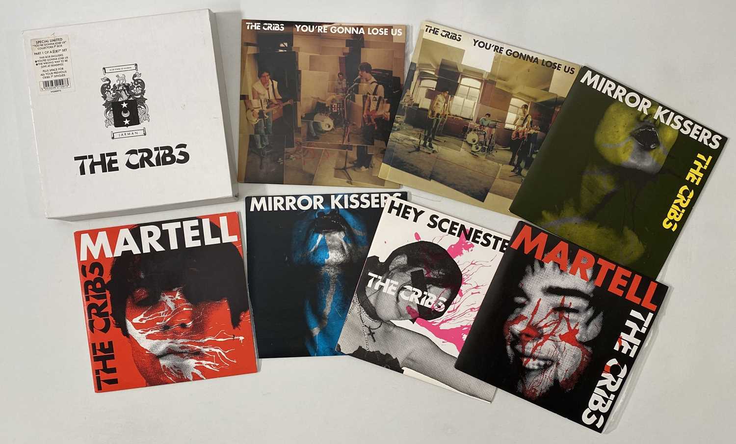 Lot 60 THE CRIBS 7" BOX SET/ 7" PACK