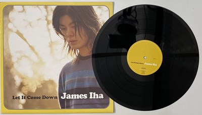 Lot 132 - JAMES IHA - LET IT COME DOWN LP (1998 ORIGINAL - HUTLP 47)