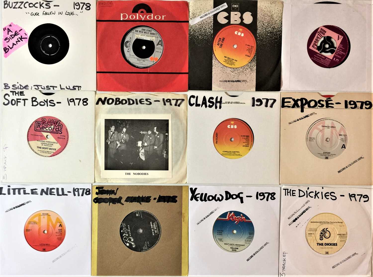 Lot 165 - Punk 7" - 1976 To 1979