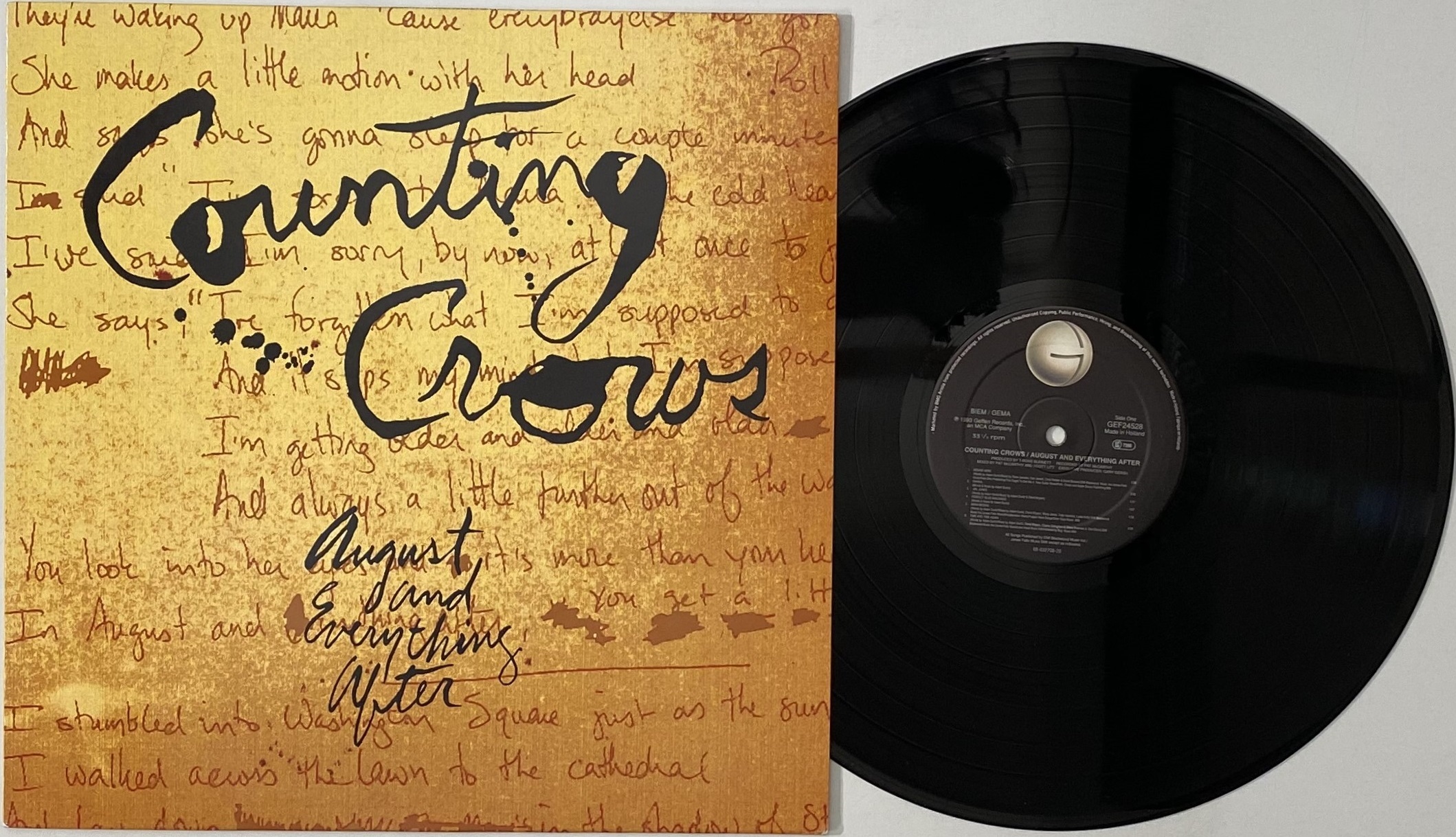 Lot 135 - COUNTING CROWS - AUGUST AND EVERYTHING AFTER