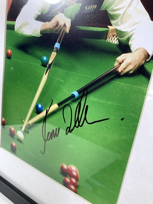 Lot 60 - SIGNED SPORTING MEMORABILIA  - AP MCCOY / RONNIE O'SULLIVAN SIGNED ITEMS.