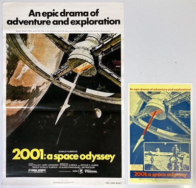 Lot 138 - 2001: A SPACE ODYSSEY POSTERS (1968) INC US ONE-SHEET.