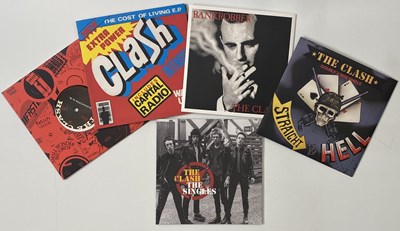 Lot 141 - THE CLASH - THE SINGLES 7