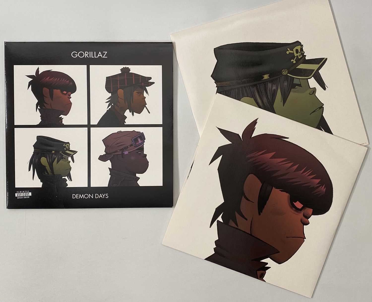 Lot 142 - GORILLAZ - DEMON DAYS LP (UK ORIGINAL - 0724387383814)