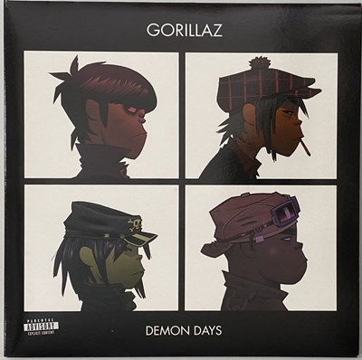 Lot 142 - GORILLAZ - DEMON DAYS LP (UK ORIGINAL - 0724387383814)