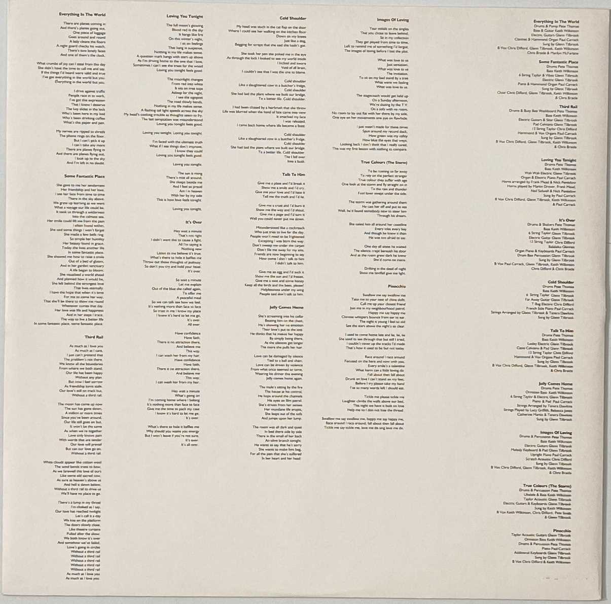 Lot 144 SQUEEZE SOME FANTASTIC PLACE LP (1993 OG