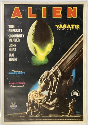 Lot 141 - ALIEN (1979) TURKISH ONE-SHEET FILM POSTER.