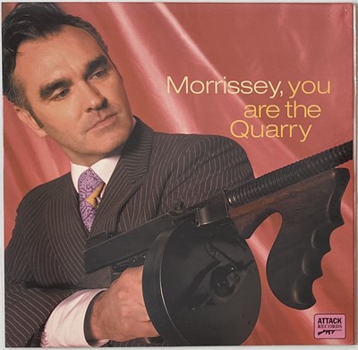 Lot 151 - MORRISSEY - YOU ARE THE QUARRY LP (2004 UK OG - ATTACK RECORDS ATKLP 001)