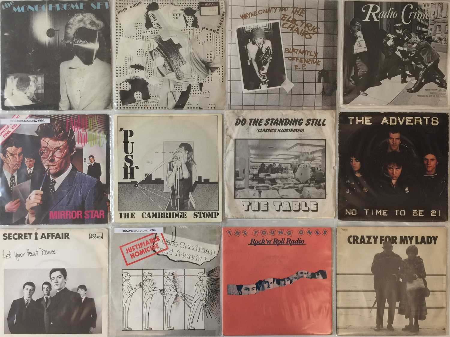 Lot 168 - Punk - Picture Sleeve 7" - 1976 To 1979