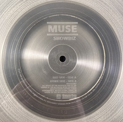 Lot 156 - MUSE - SHOWBIZ LP (1999 UK CLEAR VINYL - MUSHROOM MUSH59LP)